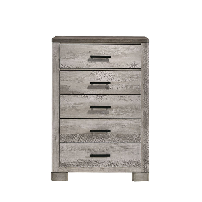 Millers Cove Chest Two-Tone Grey (Sturdy)