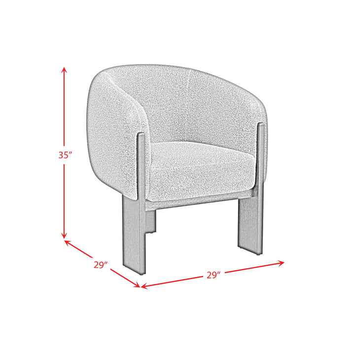 Modern Chair in Joy Cocoa