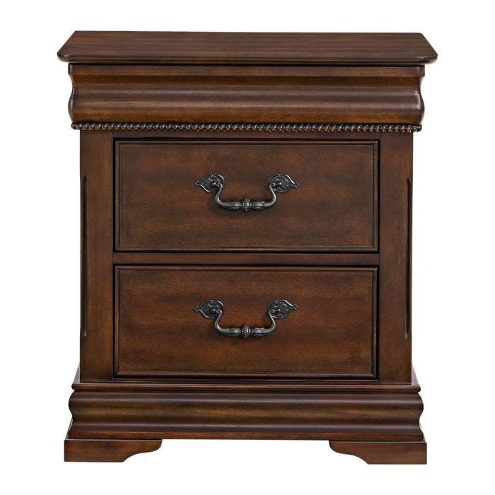 Northridge 3-Drawer Nightstand in Cherry