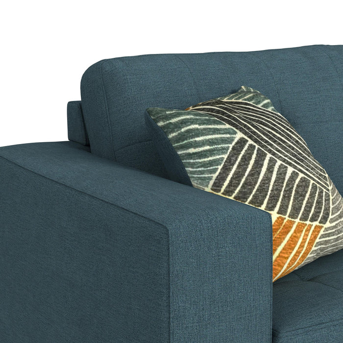 Options One 7PC Living Room Set in Palmer Plus Teal