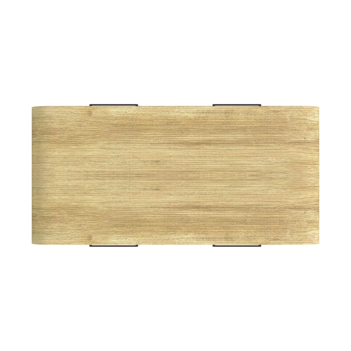 Ridgemont 3PC Occasional Table Set in Natural-Coffee Table & Two End Table