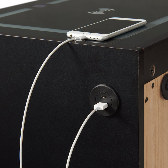 Rio Nightstand with Electronic Features