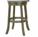 Manchester 29" Bar Stool W/Fabric Cushions-Gray