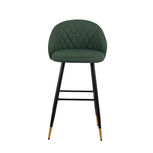 Oliver Green Vegan Leather Bar Chair (2 Per Carton)