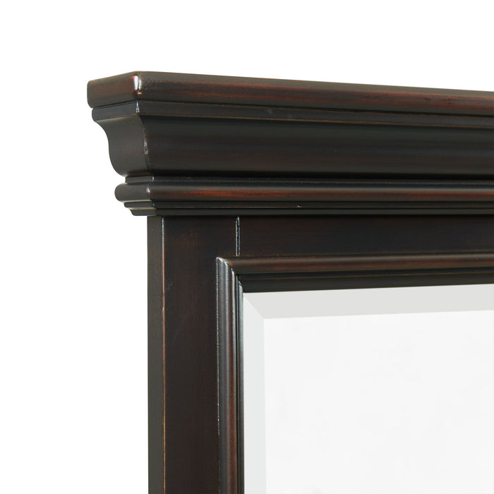 Slater Dresser & Mirror Set Black