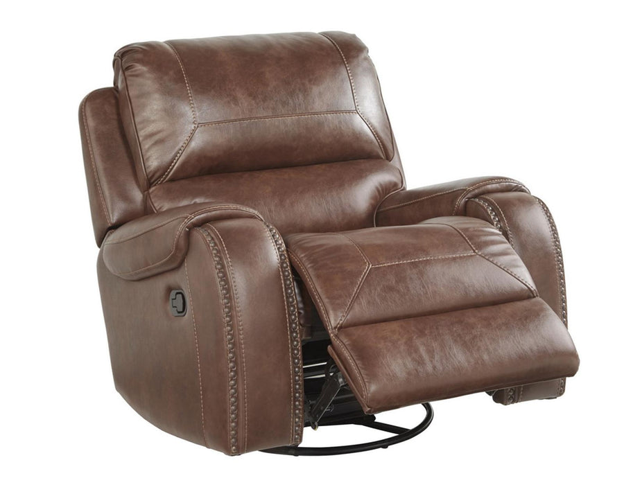 Steve Silver Keily Manual Glider Recliner in Brown