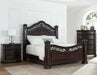 Steve Silver Monte Carlo King Poster Bed in Cocoa image