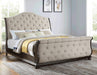 Steve Silver Rhapsody King Sleigh Bed in Molasses image