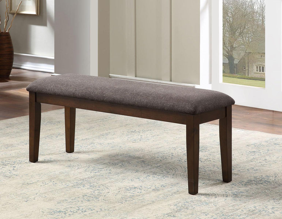 Steve Silver Stratford Bench in Walnut