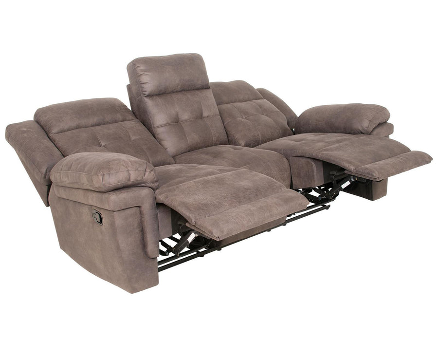 Steve Silver Anastasia Manual Reclining Sofa in Grey