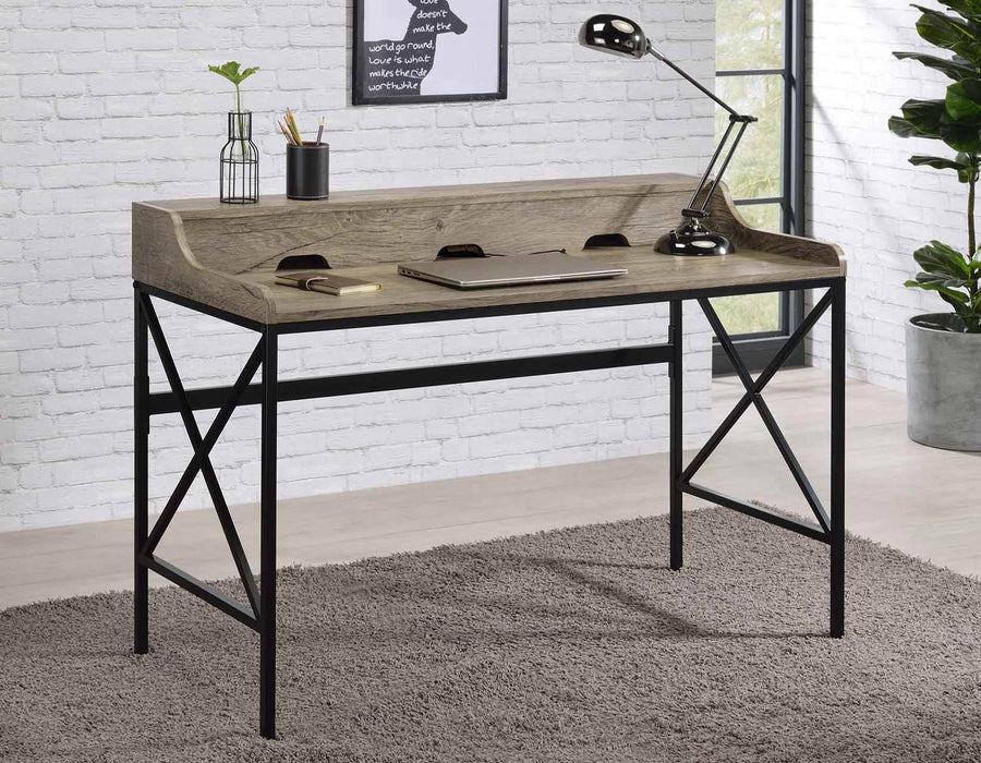 Steve Silver Corday Desk in Grey Wood