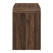 Mara Two Drawer End Table / Bedside Table-Walnut