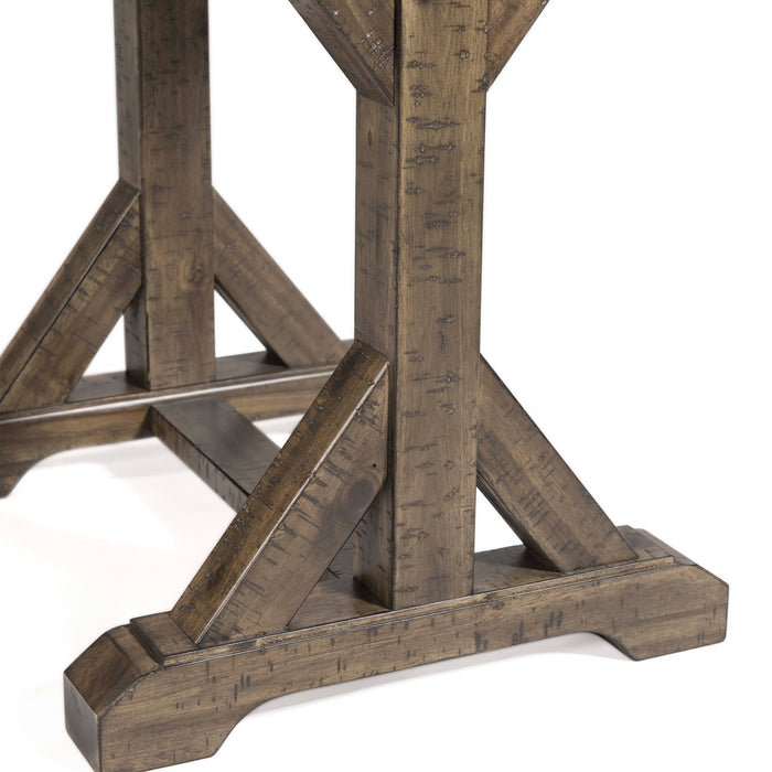 Finn Trestle Base End Table