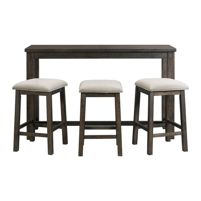 Stone Occasional Bar Table Single Pack (Table + Three Stools) 3A Packing