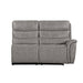 Kamari Raf Loveseat W/One Recliner-Gray