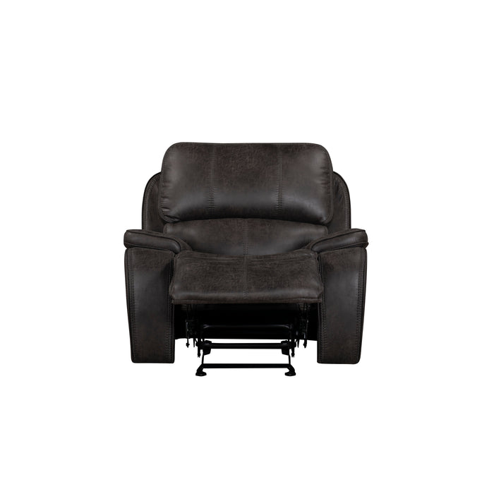 Brookings Glider Recliner-Charcoal