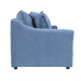 Sylvie Sofa W/4 Accent Pillows-Slate Blue