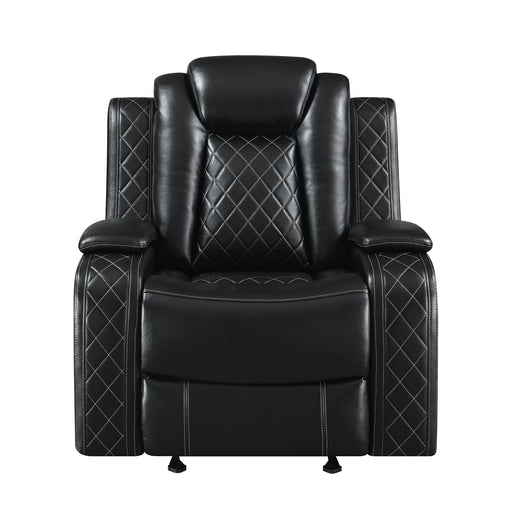 Orion Ii Glider Recliner-Black