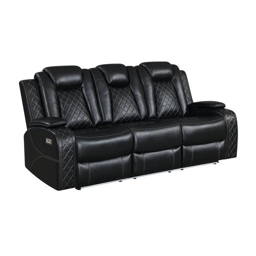 Orion Ii Sofa W/ Pwr Fr & Hr-Black