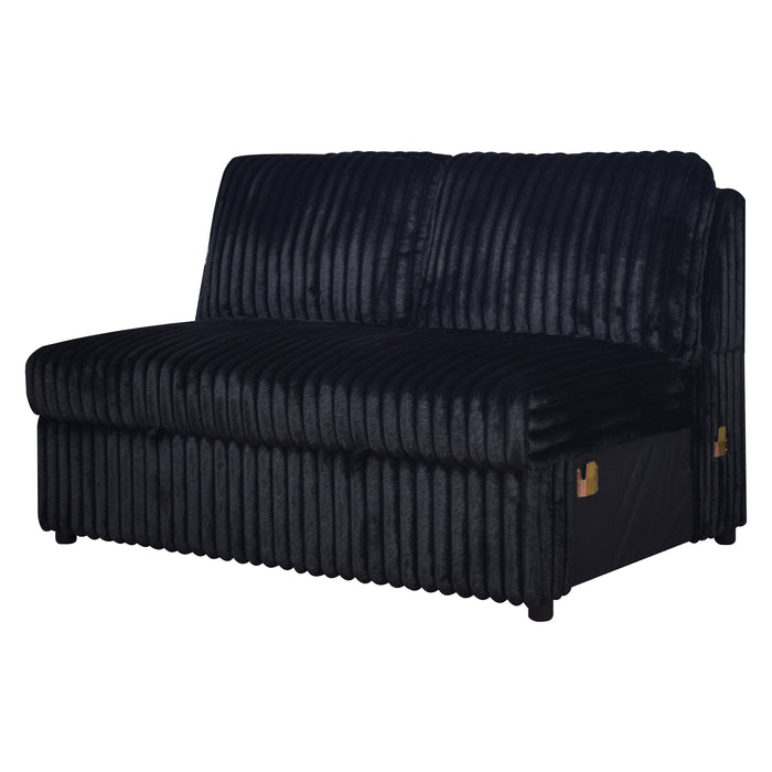 Bliss Loveseat W/Pull Out Bed-Midnight