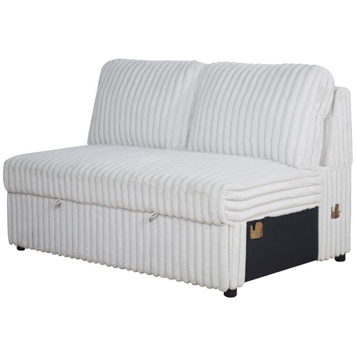 Bliss Loveseat W/Pull Out Bed-Mist Gray