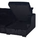 Bliss Raf Storage Chaise-Midnight
