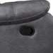 Morello Sofa W/Dual Recliner- Gray