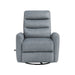 Takami Swivel Recliner-Granite Poly