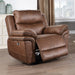 Ryland Glider Recliner W/Pwr Fr- Brown
