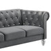 Emma Crystal Sofa-Gray