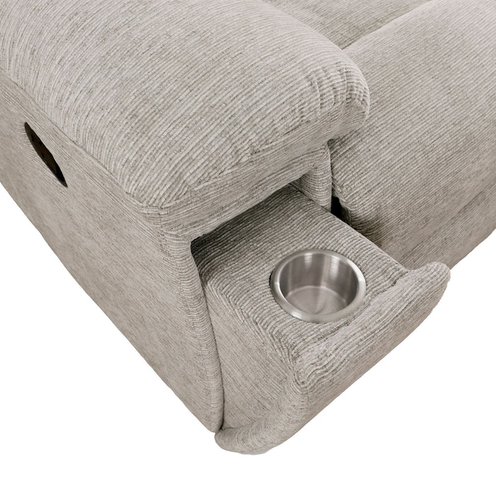 Buster - Manual Reclining Console Loveseat