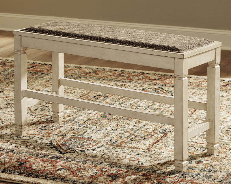 Bolanburg - DBL Counter UPH Bench  - Beige