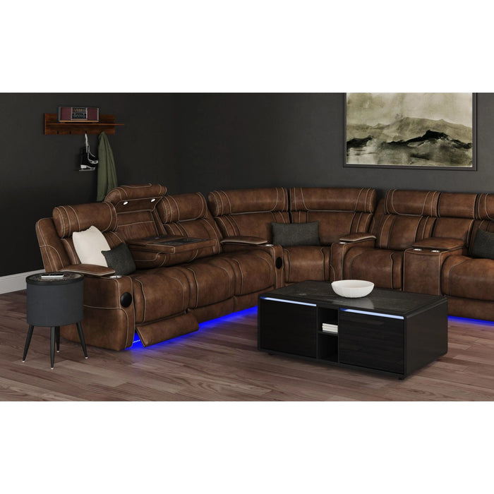 Halo Smart Occasional Table Set in Black