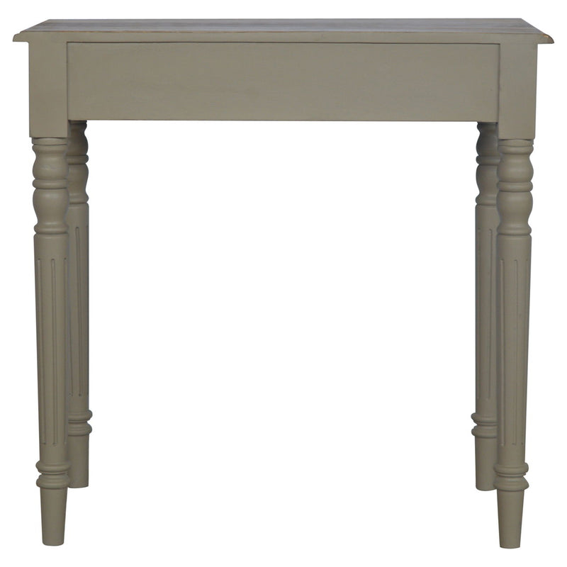 Hand Painted Writing Desk - Brown