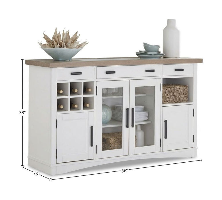 Americana Modern Dining - Buffet Server With Quartz Insert - Cotton