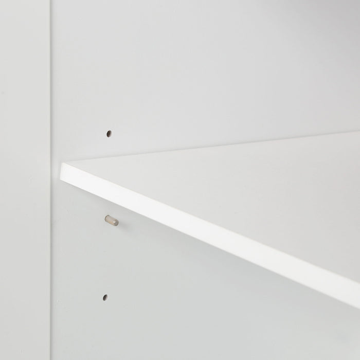 Bathroom Vanity With 2 Doors, 2 Drawers, Adjustable Shelf, Hidden Slides & Soft Close Hinges