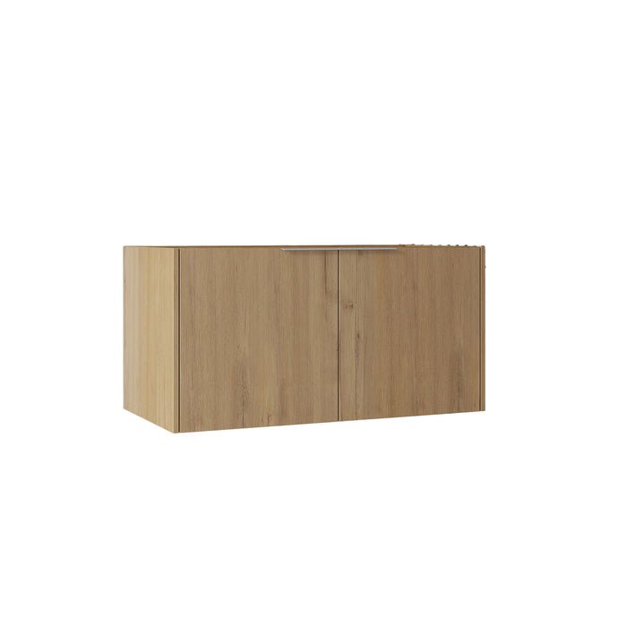 Floating Bathroom Vanity Cabinet With Soft Close Double Doors, Spacious Interior Storage, Wall Mounted, Cabinet Only
