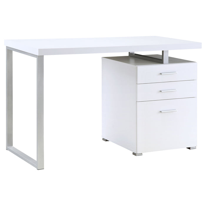 3 Drawer Reversible Office Desk