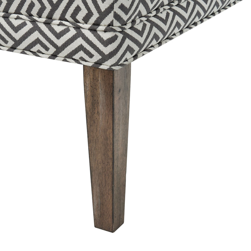Gramercy - Upholstered Dining Settee - Dark Brown