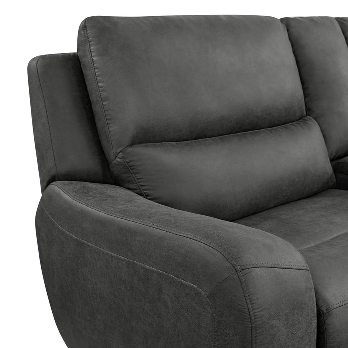 Saber Modular Power Motion Recliner in Texas Granite