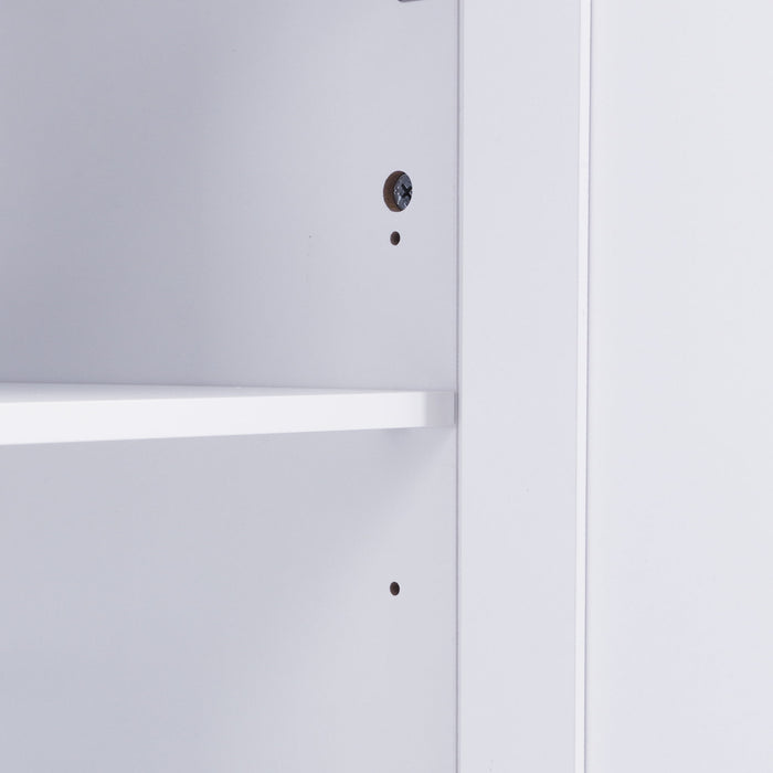 Bathroom Vanity Cabinet Only With Soft Closing Doors & Drawers, Adjustable Shelves - White