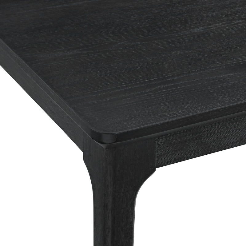 Garcia - 5 Piece Counter Set With Table And 4 Chairs - Black
