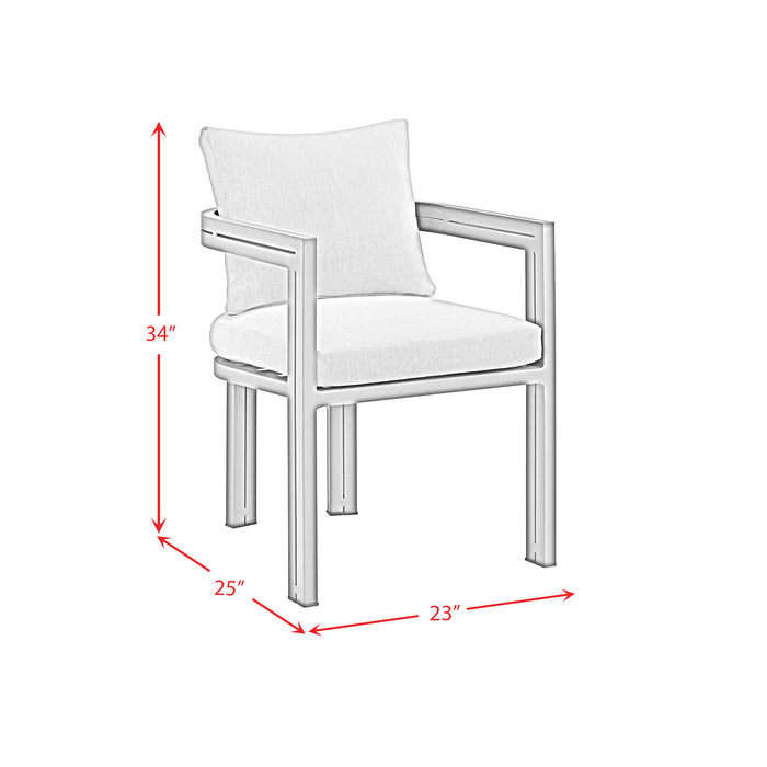 Playa - Dining Chair (Set of 2) - Dark Gray / Beige