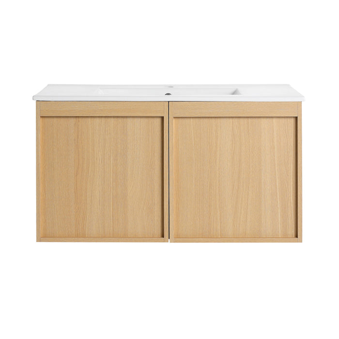 Floating Bathroom Vanity With Sink Combo