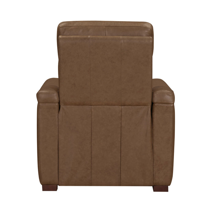 Garrison - Manual Pushback Recliner - Renaissance Tobacco