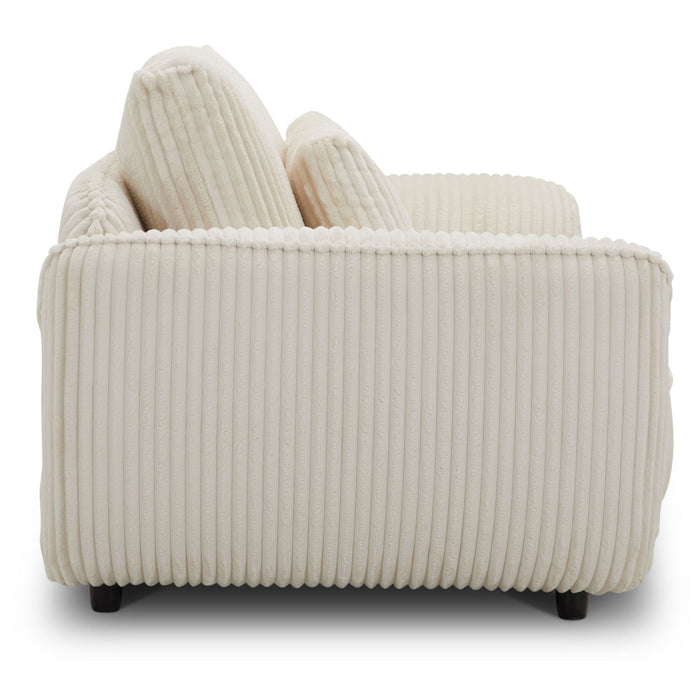 Utopia - Sofa And 2 Chair And Half - Mega Ivory