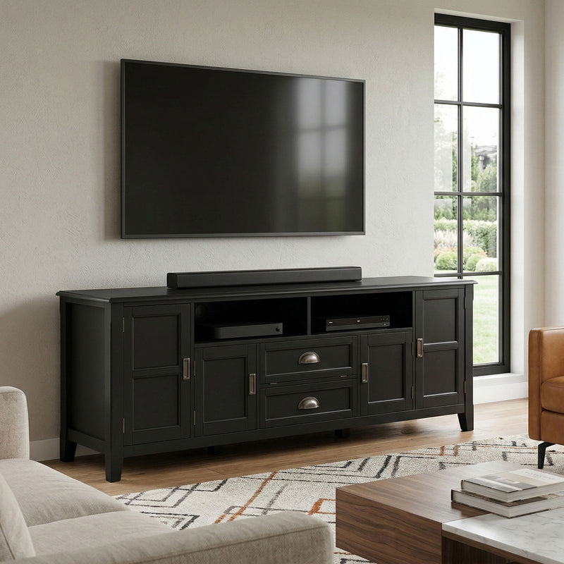Burlington - TV Media Stand - Black