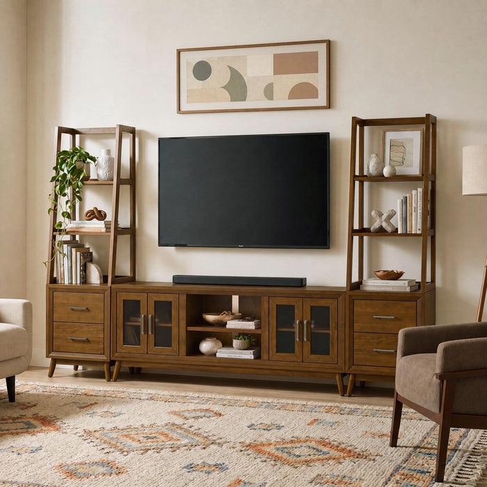 Santa Barbara TV Console in Walnut
