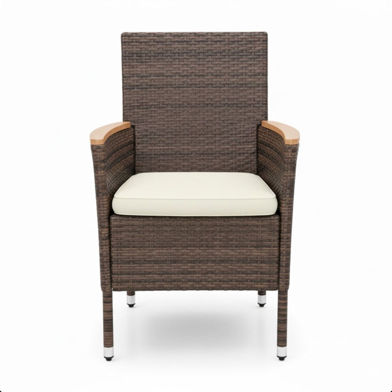 4 Piece All-Weather Patio Dining Chair Set