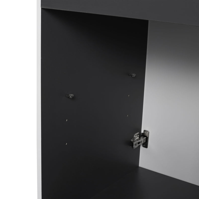 Modern Freestanding Bathroom Vanity With Soft Close Cabinet Doors